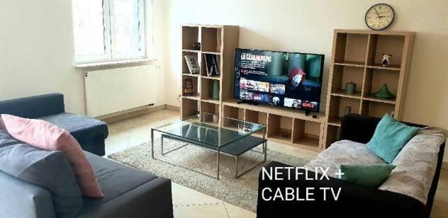 Modern 100M2 Flat 2Mn Walking From Train Station In City Center, Free Parking -2A Apartamento Luxemburgo Exterior foto